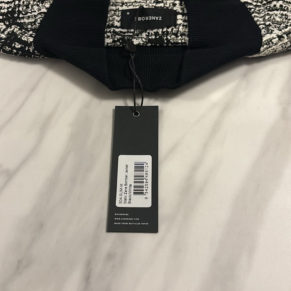 Men’s Zanerobe Static Bomber Jacket - Picture 3 of 9